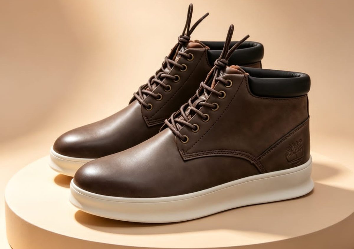 TIMBERLAND CHUKKA BROWN BOOTS