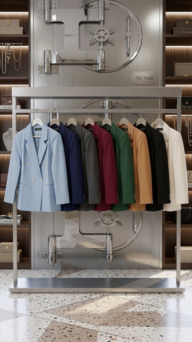 Ladies Blazer Jackets with Buttons